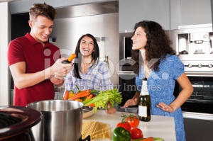 women in kitchen